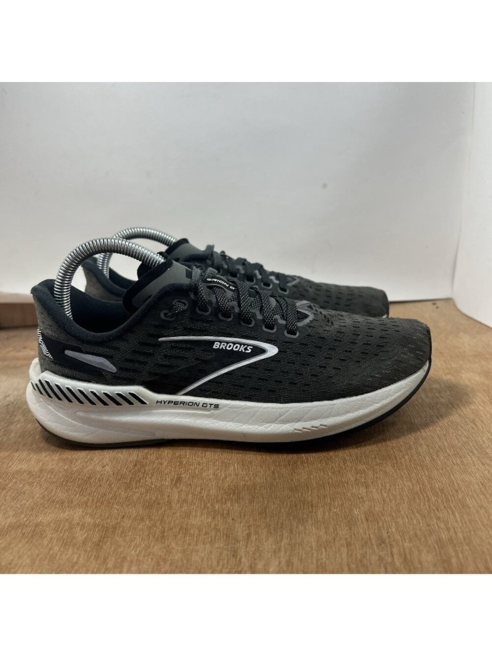 Brooks Hyperion GTS Running Shoes Women’s Size 8 Gunmetal Gray White